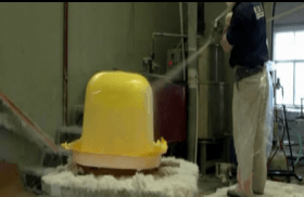 树脂喷枪短切操作使用演示